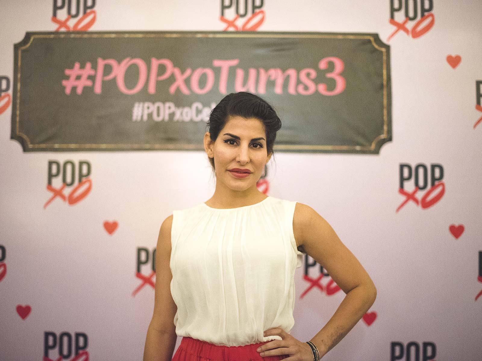 Charu Sachdev at the #POPxoTurns3 party